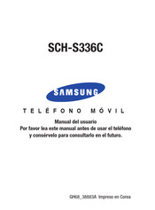 Samsung SCH-S336C Manual Del Usuario