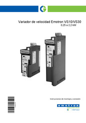 Emotron VS30 Instrucciones De Montaje