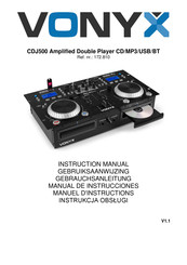 Vonyx CDJ500 Manual De Instrucciones