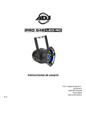 American DJ PRO64B LED RC Instrucciones De Usuario