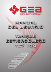 GEA TEV 120 Manual Del Usuario