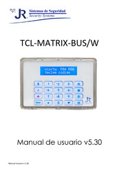 JR TCL-MATRIX-BUS Manual De Usuario