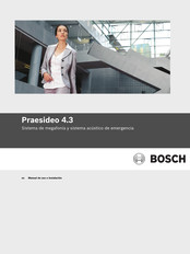 Bosch Praesideo 4.3 Manual De Uso