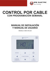 EAS ELECTRIC EMCH-RC120 Manual De Instalación Y Manual De Usuario