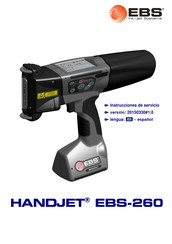 EBS Ink-Jet Systems HANDJET EBS-260 Instrucciones De Servicio