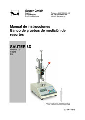 sauter SD Manual De Instrucciones