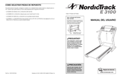 NordicTrack E 3100 Manual Del Usuario