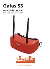 SWELLPRO Gafas S3 Manual De Usuario