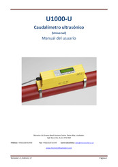 Micronics U1000-U Manual Del Usuario