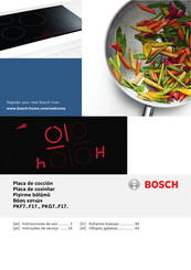 Bosch PKF7 F17 Serie Instrucciones De Uso