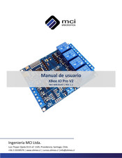 MCI electronics XBee IO Pro V2 Manual De Usuario