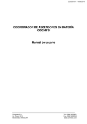 Controles COO51FB Manual De Usuario