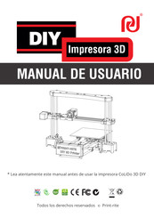 Print-Rite CoLiDo DIY Manual De Usuario