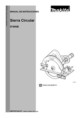 Makita 5740NB Manual De Instrucciones