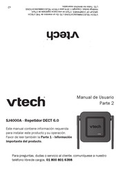 VTech SJ4000A Manual De Usuario