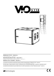 dBTechnologies VIO S118 Manual Del Usuario