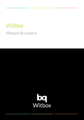 bq Witbox Manual De Usuario