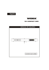 Work W4 COMPACT DMX Manual De Usuario