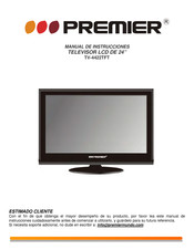 Premier TV-4422TFT Manual De Instrucciones