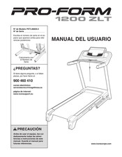 ProForm 1200 ZLT Manual Del Usuario