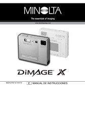 Minolta Dimage X Manual De Instrucciones