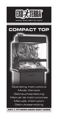 Exo Terra COMPACT TOP Manual De Instrucciones