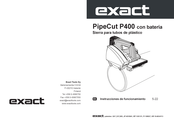 eXact PipeCut P400 Instrucciones De Funcionamiento