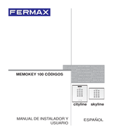 Fermax cityline MEMOKEY Manual De Instalador