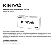 Kinivo 301BN Manual Del Usuario