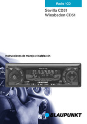 Blaupunkt Wiesbaden CD51 Instrucciones De Manejo