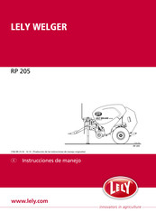 Lely WELGER RP 205 Instrucciones De Manejo