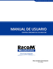 RACOM DLC G2-D610 CBC Manual De Usuario