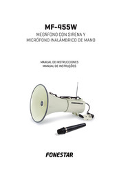 FONESTAR MF-455W Manual De Instrucciones