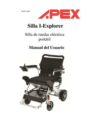 Apex Silla I-Explorer Manual Del Usuario