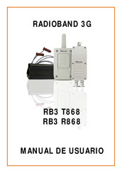 JCM Technologies RADIOBAND 3G RB3 T868 Manual De Usuario