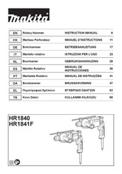 Makita HR1841FJ Manual De Instrucciones