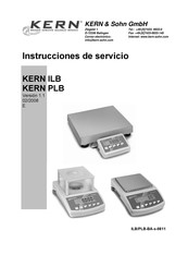 KERN PLB 1000-2 Instrucciones De Servicio