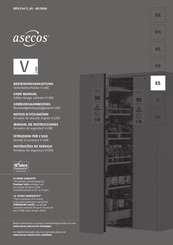 asecos V90.196.081.VDAC:0012 Manual De Instrucciones