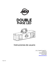 ADJ DOUBLE PHASE LED Instrucciones De Usuario