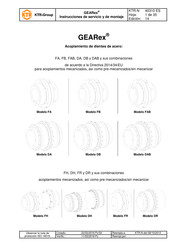 KTR GEARex DB Instrucciones De Servicio Y De Montaje