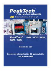 PeakTech 1565 Manual De Uso