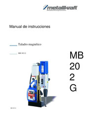 Metallkraft MB 202 G Manual De Instrucciones