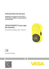 Vega VEGACONNECT 4 Instrucciones De Servicio