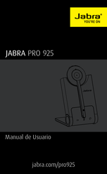 GN Netcom JABRA PRO 925 Manual De Usuario