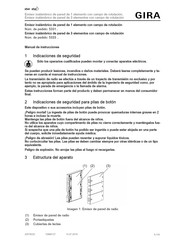 Gira 5331 Serie Manual De Instrucciones