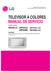 LG 29FX4CL Manual De Servicio