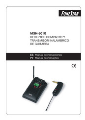 FONESTAR MSH-801G Manual De Instrucciones