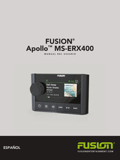 Fusion Apollo MS-ERX400 Manual Del Usuario