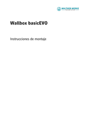 Walther-Werke Wallbox basicEVO Instrucciones De Montaje