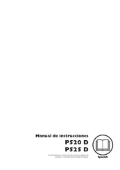 Husqvarna P525 D Manual De Instrucciones